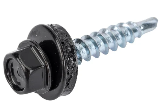 Саморез кров. 4,8 х 35 RAL 9005 (черный) ADMIRAL ш.б. 1уп=250шт/1ящ=10кор - Адмирал - Оптовые поставки строительных материалов от производителя Саморез кров. 4,8 х 35 RAL 9005 (черный) ADMIRAL ш.б. 1уп=250шт/1ящ=10кор - Адмирал - Оптовые поставки строительных материалов от производителя