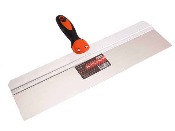 Шпатель фасад.нерж 450мм ADMIRAL двухкомп. ручка 1/10/60 - Адмирал - Оптовые поставки строительных материалов от производителя