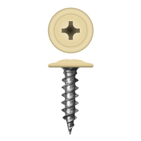 Саморез МЦП 4,2 х 25мм RAL 1014 слоновая кость АДМИРАЛ ш.б. 500шт/ящ 5000шт - Адмирал - Оптовые поставки строительных материалов от производителя Саморез МЦП 4,2 х 25мм RAL 1014 слоновая кость АДМИРАЛ ш.б. 500шт/ящ 5000шт - Адмирал - Оптовые поставки строительных материалов от производителя