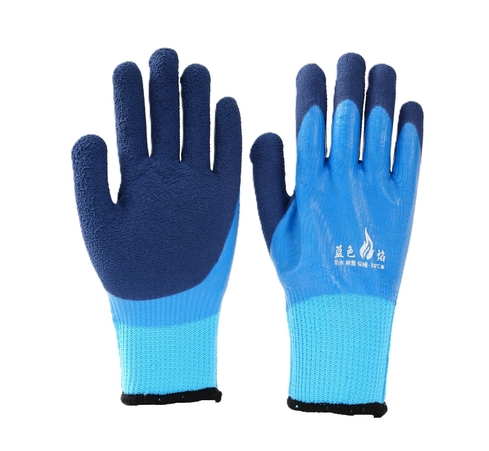 Перчатки утепленные синие с синим обливом ADMIRAL L-XL (10) уп-12пар, ящ-120пар, Арт. ПР-Л326 - Адмирал - Оптовые поставки строительных материалов от производителя