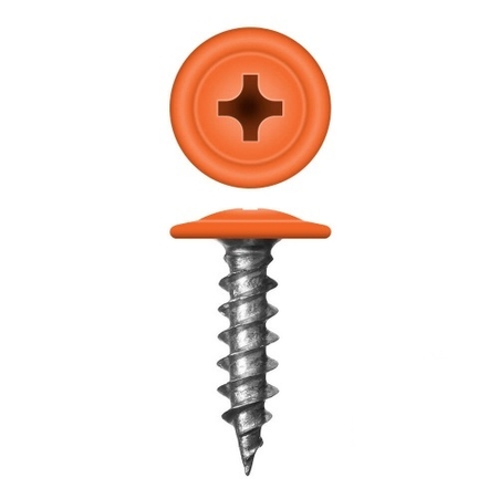 Саморез МЦП 4,2 х 16мм RAL 2004 оранжевый АДМИРАЛ ш.б. 500шт/ящ 5000шт - Адмирал - Оптовые поставки строительных материалов от производителя Саморез МЦП 4,2 х 16мм RAL 2004 оранжевый АДМИРАЛ ш.б. 500шт/ящ 5000шт - Адмирал - Оптовые поставки строительных материалов от производителя