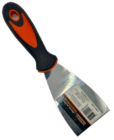 Шпатель фасад.нерж 060мм ADMIRAL двухкомп. ручка 1/12/120 - Адмирал - Оптовые поставки строительных материалов от производителя