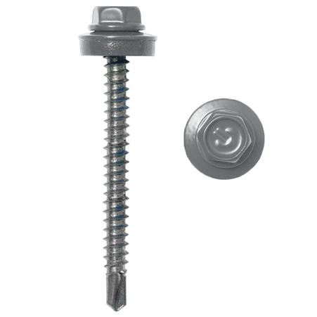 Саморез кров. 4,8 х 29 RAL 7016 (антрацит) ADMIRAL ш.б. 1уп=250шт/1ящ=12кор - Адмирал - Оптовые поставки строительных материалов от производителя