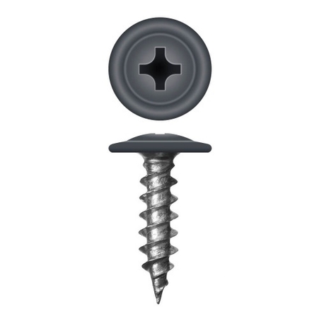 Саморез МЦП 4,2 х 19мм RAL 7024 графит АДМИРАЛ ш.б. 500шт ящ 5000шт - Адмирал - Оптовые поставки строительных материалов от производителя Саморез МЦП 4,2 х 19мм RAL 7024 графит АДМИРАЛ ш.б. 500шт ящ 5000шт - Адмирал - Оптовые поставки строительных материалов от производителя