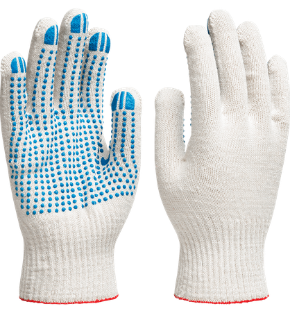 Перчатки 10 класс 5 нитей с ПВХ БЕЛЫЕ плотность 132 текс 1уп-10пар, 1ящ-300пар, Арт. ПВХ-01Б - Адмирал - Оптовые поставки строительных материалов от производителя Перчатки 10 класс 5 нитей с ПВХ БЕЛЫЕ плотность 132 текс 1уп-10пар, 1ящ-300пар, Арт. ПВХ-01Б - Адмирал - Оптовые поставки строительных материалов от производителя